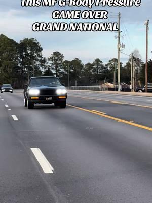 This MF Grand national Pressure #buick #grandnational #gbody #gbodynation #gbodygang #buickregal #buickgrandnational #forgiato #forgiatowheels #black #classiccar #oldschoolcars #americanmuscle #americanmusclecar #fyp #fypシ #fypage #follow #share #like #comment #postivevibes 