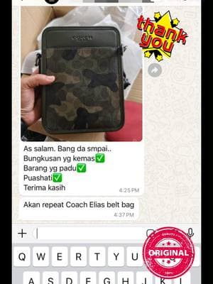 #bagraya2025 #meenzglam #originalonly #originalcoach #bagcollection #coachcollection #customersreview #happycustomers #happycustomersarethebest #happycustomersarethebestcustomers