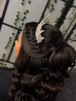 Quince hairstyle  #onthisday #quince #xv #quinceañera #quinceaños #quinceñera #quinceañeras #quincehairstyle #quincehair #quinceanerahairstyle #quinceañerahair #peinadodequinceañera #peinados #kc #kcmakeupartist #kchairstylist #makeupartist #halfuphalfdown #hairtutorial #hairstyles 