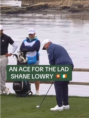 HOLE-IN-ONE ON ONE OF THE MOST ICONIC HOLES IN GOLF 🤯 #golf #ace #holeinone #PGATOUR #shanelowry #fyp 