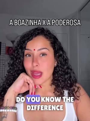 A Mulher Boazinha x A Mulher Poderosa  A boazinha se importa demais com o parceiro e busca por aprovação.  A Boazinha se coloca em segundo lugar sempre e coloca a relação como prioridade. A boazinha da demais de si primeiro e depois negocia a reciprocidade. A Poderosa não fica obcecada pela opinião e aprovação dele.  A Poderosa se coloca em primeiro lugar, e a sua prioridade é sua vida.  A poderosa só dá quando também recebe. Ela dona do próprio nariz e não negocia seus valores.  Quem você tem sido?  Uma Mulher que oferta demais e recebe de menos. Uma mulher medrosa que aceita qualquer falta de respeito para não perder o alecrim dourado?  O homem é caçador ele sente cheiro do medo e insegurança. Sua postura faz ele se afastar ou se aproximar. Você é causa e efeito de tudo que acontece.  Quando você é uma mulher poderosa, você atrai atenção e o interesse da pessoa amada. Porque ele sente o cheiro do poder e da segurança em você.  Inspiração de SHERRY ARGOV  “ Porque os homens amam as mulheres poderosas?”  Este livro eu li anos atrás e no momento atual resolvi ler novamente. Eu confesso que anos atrás eu era uma mulher poderosa. Tinha os homens aos meus pés depois passei a me tornar boazinha. A carência e o desejo sexual tomou conta de mim. Até que disse a mim mesma chega. E me tornei uma mulher poderosa novamente. Afinal ter poder é ter controle das emoções e da própria vida.  #poder  #poderfeminino  #selflove  #reels  #reelsvideo  #motivacao  #relacionamento  #mulher  #mulherpoderosa  #mulherboazinha  #poderosa  #emponderamentofeminino  #relationships  #sherryargov