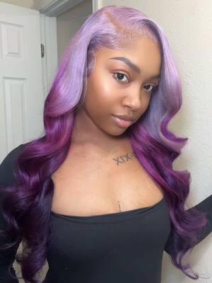 maintenance day 3 for baddies auditions, yall feeling this hair? 👀💜 #fyp #baddiesauditions #maintenance 