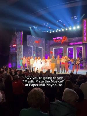 mystic pizza the musical starring queen @Deanna Giulietti is a 10/10!! get your tix now bc the entire run is almost sold out! only playing thru feb 23rd @Paper Mill Playhouse #musicaltheatre #mysticpizza #theatrekid #theatretiktok 