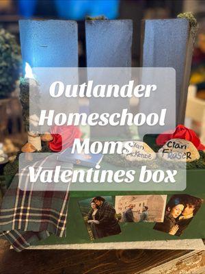 My mom box for our valentines party!! You think I’ll win?? 🏆🥰 @Sam Heughan @STARZ #homeschoolmoms #momtok #homeschooltok #momtoks #outlandertiktok #outlander #clanmackenzie #clanfraser #sassenachtiktok #sassenach #valentinesdiy #valentines #ValentinesDay #jamieandclaire #jamiefraser #outlanderfans 