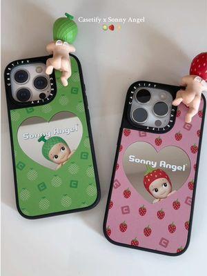 How cute are these @CASETiFY Sonny Angel cases??🥹 Do you like the melon or strawberry one more?🤭🍈🍓   #tiktokshoploveatfirstfind #spotlightfinds #casetify #casetifypartner #casetifycases #sonnyangel #sonnyangels #phonecases #sonnyangeltok #cuteaesthetic 