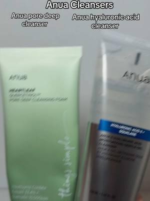 Anua cleanser types #anua #koreanskincare #anuanewarrivals #anuacleanser #anuacleansingoil #koreancleanser #pores #acne #dryskin #tiktokshoploveatfirstfind #cleansers