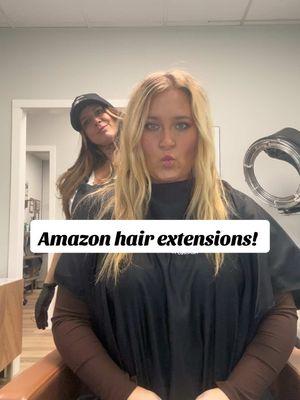 Amazon Hair Extentions coming in HOT today! Love love love love these! Linked in my bio! #hairtok #hairextensions #amazonfinds #amazonhairextensions #besthairextensions #tapeinextensions #tapeinhairextensions #installation #hairinfluencer #hairinstallation @Scarlett Heather Williams 