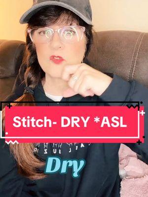 Dry - ASL Description:  Hey it’s me, Suzy! Im a white woman. First is a white woman signing “ugly”’instead of “dry”. Then came in to show her correct dign “dry”! I have long, dark hair & brown eyes. I’m wearing black ball cap and hoodie #asl #americansignlanguage #deafandproud  #signlanguage #deaf #hoh #hearingaids #deaftalent #deafcreator #access #ASLSuzyQ #chronicillness  #disabled #painwarrior #deafcommunity #deafculture #deafawareness #deafpride #deafperformer #inclusion #DeafRights #Equality #captions #aslperformer #deafrepresentation  #reelsinstagram #deaflove #learnsignlanguage #learnfromdeafpeople 