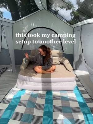 A camping chair that is also a camping bed? Yes please #campingcouch #campinglife #campingsetup #campingchair #campingfinds #campingmusthave 