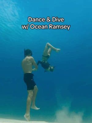 Underwater dance with my love @Ocean Ramsey Sharks  #ocean #underwater #hawaii #sharks #trending #a 