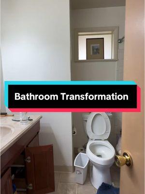 Bathroom transformation before and after.#bathroommakeover #beforeandafter #coloradorealestate #agentinvestor #habesharealtor #bathroomremodel #realestate 