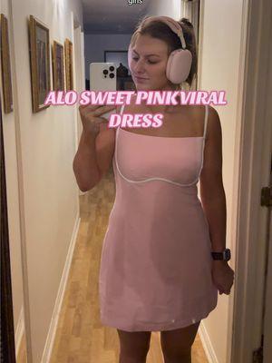 Love love love this dress we need a restock @Alo Yoga #alo #aloyoga #aloset #alogym #alooutfitideas #alowomen #gymtryon #outfitoftheday #OOTD #outfitinspo #gyminspo #gymdress #athleisuredress #fitness #fitnessdress #workoutdress #cute #sweetpink #girlyoutfit #pink #pinkset 