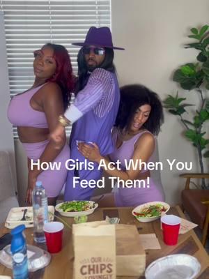 Girls just want to eat fellas😂🕺🏽 #fyp #fypシ #fypシ゚viral #fypage #girls #dating #datingadvice #datingmemes #relationshipadvice #relationshiptips #girlswanttohavefun #funnyvideo #comedyvideo #purpleguy #purplepimpinwillie #itspurple #trending #viralvideo 