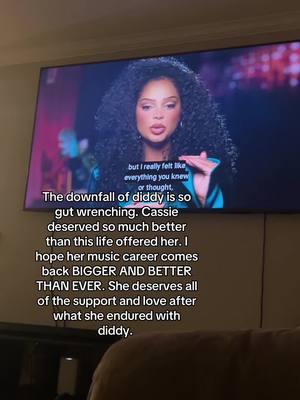 I had her music on repeat when I was younger and always wondered why she never released another album and now knowing why, it’s absolutely heart breaking. So f**king sick.  #fyp #pdiddy #puffdaddy #diddy #downfallofdiddy #hbomax #max #cassie #cass #cassi  