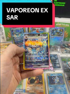 VAPOREON EX FROM TERASTAL FESTIVAL!  #welcomeback #psa #creatorsearchinsights #TikTokLIVE #ripnship #LIVEhighlights #pokemonripnship #pokémontiktok #Pokémon #LIVEIncentiveProgram #LIVE #PokémonShop #ripnshippokemon #TikTokShop #pokemon #LIVEHighlights #PaidPartnership #massfollowing #giveaway #tiktokshopfinds 