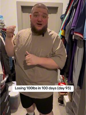 Losing 100lbs in 100days (day 93)  One week to go till 100 days down, 100 days better 💪🏻 #100lbs #100days #challenge #weightlossjourney #losingweight #fatloss #grind #hardwork #dedication #day93 #1week #workout #fresh #fly #bigandtall #contentcreator #explore #fyp #ballislife #Nike #solid #begreat #motivation #inspirational #bigboyseason #weightlossdiary #1dayatatime #bigbellygang #butta #smooth