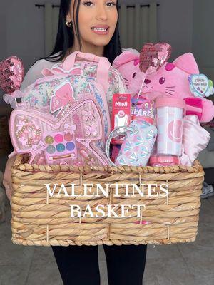 Love how pink and girly it came out 🎀🥹🩷 Got some things from marshalls, hobby lobby, and of course @Itzy Ritzy 🎀 #toddlervalentinesbasket #ValentinesDay #kidsvalentines #lovebasket #toddlervalentines #toddlermom #girlmom #valentinesdaybasket #toddlergirl 