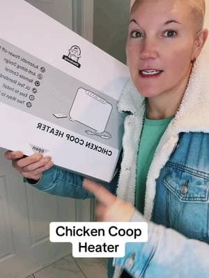 Chicken Coop heater. My chickens appreciate their heater. Do not use heat lamps!! #chickencoopheater #chickens #chickenheater #coopheater #chickenowners #chickcozy @Chickcozy 