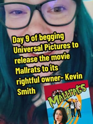 Mallrats is one of my favorite movies of all time. I met Kevin Smith at a Q&A not long ago (he's amazing BTW) and had asked him about Mallrats 2. He told us that universal has it locked up and they won't pay to make a 2nd movie, nor will they RELEASE it so Kevin Smith can make a sequel... But PLEASEEEEE @Universal Pictures you make so much money normally, can't you just make people happy? Please release it so we can get a Mallrats 2 in my lifetime (before I die, I'm not currently dying - but I also have road rage so who knows what could happen) 😭 it's incredibly lame to hold a cult classic movie hostage, when someone else wants it (and it's rightfully theirs, since they wrote it...) stay tuned... #greenscreen #kevinsmith #kevinsmithmovies #jasonmewes  #jayandsilentbob #mallrats #mallrats #twilightofthemallrats #millennial #xennial #genx #90s #malls #universalstudios #universalpictures #universal #please #beg #fyp #foryou #zyxcba 