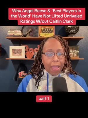 Why Angel Reese & 'Best Players in the World' Have Not Lifted Unrivaled Ratings W/out Caitlin Clark #caitlinclark #angelreese #unrivaled #fever #womenbasketball 