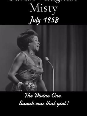 Sarah Lois Vaughan was an African American jazz singer and pianist. Nicknamed "Sassy" and "The Divine One", she won two Grammy Awards, including the Lifetime Achievement Award, and was nominated for a total of nine Grammy Awards. She was given an NEA Jazz Masters Award in 1989. Critic Scott Yanow wrote that she had "one of the most wondrous voices of the 20th century". #foryourpage #sarahvaughan #misty #jazz #jazztok #classicsoul #classicalmusictiktok #pianist #pianistsoftiktok #opera #beauty #gorgeousgorgeousgirls #history #historytok #musichistory #blackhistory #blackhistorymonth #BlackTikTok #africanamerican #africanamericanhistory #africanamericanculture #fypage #classywoman #ladywithclass #oldmoneyaesthetic #oldmoneyblackgirl #peacefulmusic #intelligentmusic #realsingers #realsingersoftiktok #smoothsingers #smoothmusic #sarahvaughancover #sarahvaughantribute #sarahvaughanmisty #fyp 