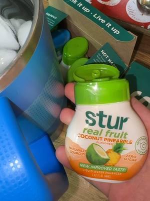 obsessed with @SturDrinks #stur #drinkstur #sturdrinks #water #watertok #hydration #zerosugar #dyefree #organic #realfruit #waterenhancers #natural #goodflavors #zerocalories #antioxidants #electrolytes 