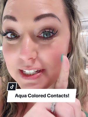 Omg have I gone too far with my love for the color turquoise by getting turquoise contacts?! Find them in my bio with coupon code pnwbethany to get buy 2 get 3 free! @Myeyebbofficial #coloredcontacts #myeyebb #greencontacts #hazeleyes #browneyes #turquoisecontacts 