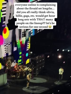 plus you’re basically getting a free show for donating to fire victims so there’s truly nothing to complain about…. #fireaid #rhcp #redhotchillipeppers #underthebridge #oliviarodrigo #billieeilish #ladygaga #katyperry 