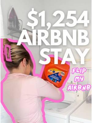 Clean my Airbnb with me after the perfect guest stayed for 15 nights for $1,254 🤍 #FlipMyAirbnb #AirbnbCleaning #AirbnbSuperhost #AirbnbHost