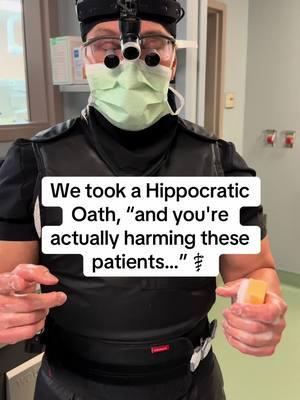 We took a Hippocratic Oath, “and you're actually harming these patients…” #drcyr #saspine #healthcarereform #healthcareheroes #healthinsurancestruggles #healthinsurance #healthcare #insuranceclaim  #insurancetips 