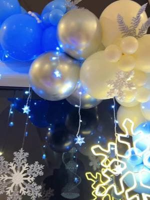 A winter theme in January was a perfect fit for this milestone 50th birthday party. We took advantage of the client’s impressive window and high ceilings to create a striking display of balloon garland and marquee numbers. For all your party rental and decor needs, contact us. Our team can manage every aspect to ensure your guests are thoroughly impressed. #houstonluxury #houstonluxuryevents #houstonluxuryeventrentals #houstonsbest #wowparty #wowpartyplanning #balloongarlandhouston #houstonballoons #houstonpartydecorator #houstoneventplanner #balloons #balloondecor 