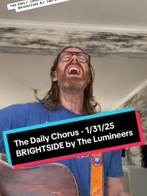 🎤 Welcome to The Daily Chorus (Pt. 22) Today’s chorus: “BRIGHTSIDE” by The Lumineers – a request from my niece Casey. Also… it’s Friday AND the last day of January. We survived it! We made it! 🎉 What should tomorrow’s chorus be? Drop your suggestions below! ⬇️🎶 #TheDailyChorus #DailyChorusBelt #TheLumineers #Brightside #BigChorusEnergy #SingerSongwriter #AcousticVibes #RawVocals #WeMadeIt @caseylopez1229 