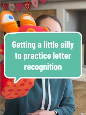 Silliness isn’t just fun—it’s powerful!  It helps kids feel safe, manage stress, bond with you, learn better, and even supports positive discipline. So go ahead—be goofy, laugh, and play! It’s one of the best ways to connect and help your child thrive.  In this activity, I used a puppet to be silly. We laughed, I made silly voices, the puppet ate fingers and toes, and I also learned a lot about what my son knows as far as letters and their sounds because the pressure was taken off.  Here are some more ways to incorporate silliness into your day: ✨ Read books using different voices ✨ Do something “wrong” on purpose (like putting socks on hands!) ✨ Sing directions instead of saying them ✨ Swap roles with your child ✨ Let them take the lead in play #playfulparenting #learningthroughplay #letterrecognition #positiveparentingtips 