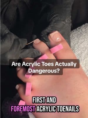 Replying to @friedcarrot163 What are your thoughts on acrylic toes? ✨  #nails #toes #toenails #fyp #foryou #toebbl #toetech #nailtech #toefungus #nailtechproblems #nailtechlife #naileducation #nailtok #pedicure #dfwtoes #acrylictoes #nailinspo #frenchtiptoes #geltoes 