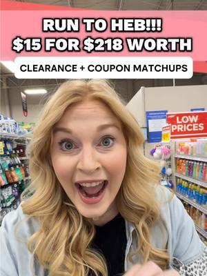 RUN TO HEB!! 🏃🏼‍♀️ Select oral care products are on clearance for 75% off plus we have digital coupon matchups to save even more! (1/31) #heb #hebdeals #couponing #clearance #clearanceshopping #clearancefinds #savingmoney