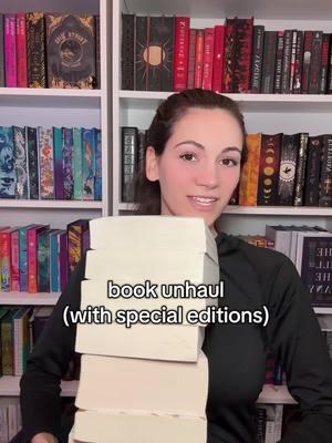 book UNhaul + some of my special editions 🥲  • • • #unhauledbooks #unhaulingbooks #unhaul #bookhaul #bookish #reading #BookTok #thriftedbooks 