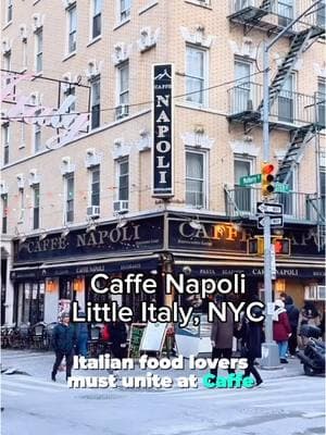 @caffe napoli is doing it all correctly when it comes to authentic Italian food! Spend the day in Little Italy and I highly recommend starting or finishing your day here! Then you can stop by their bakery next door for the most perfect coffees and pastries. What a day!  Fun fact: while I was at this amazing restaurant enjoying the best Italian food, @Snooki reposted my Instagram story! Talk about full circle moment! 🤣🇮🇹🍝🍕@Italian Enclaves  #caffenapoli #caffenapolinyc #caffenapolinyc #napolipastry #napoli #nyc #littleitaly #littleitalynyc #littleitalynycfood #italianfood #italianfoodnyc #pastanyc #nycfoodie