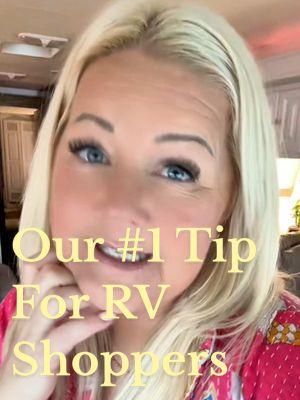 If we had one tip for someone who is considering becoming a full-time RV, it would be to shop smart. New is not always best.  ##rv##rvlife##rvliving##rvlifestyle##rvlivingfulltime##workcamping