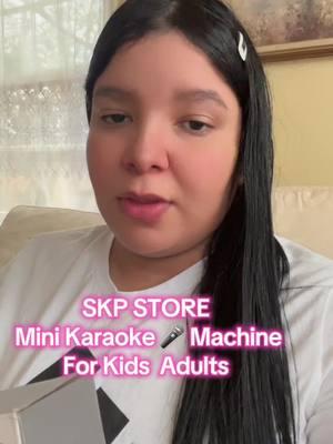 Mini Karaoke 🎤 Machine For Kids  Aduls 🎤 #karaoke#karaokechallenge#karaoketiktok#karaokemachine#maquinadekaraoke#inalambrico#kidstoys#adults#bluetooth#microphone#led#cantar#minikaraokemachine#minikaraoke  