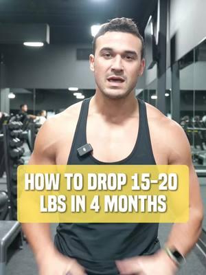 How To Drop 50 lbs In 4 Months! 👀📝 Want a clear plan to drop fat, build muscle, and keep it off for good? Follow me for no-BS fitness advice that works! #healthcoach #fitmen #protein #lifting #liftingform #buildingmuscule #workoutsplits #fitnesscoach #nutritionformen #proteinintake #weighttraining #personaltrainer #fitnesstraining #weightlifting #trainer #trackingmacros #countingmacros #menfitness #nutrition #heatlhyhabits