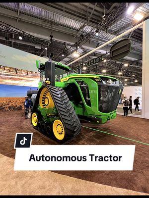 Revolutionizing farming with John Deere's Autonomous Tractor! 🌾🤖 Experience the future of agriculture with driverless technology that boosts efficiency and addresses labor challenges. #Autonomous #Tractor #Farming #Agriculture #Farmer