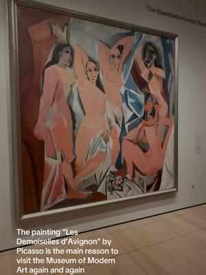 #LesDemoisellesdAvignon #Picasso #Cubism #ModernArt #MoMA #ArtHistory #PabloPicasso #AvantGarde #20thCenturyArt #Masterpiece