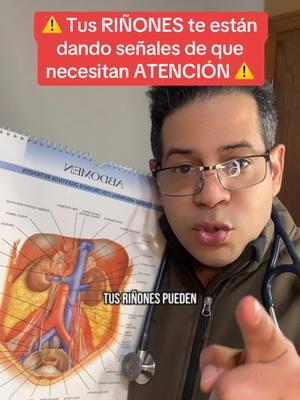 Tus riñones te están dando señales importantes, no los ignores y toma control de tu salud. #kidneyfailure #kidneydisease #kidneystone #healthtipstiktok 