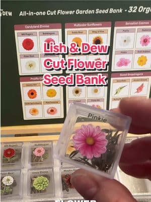 🌼 Transform your garden into a vibrant paradise with Lush & Dew’s Cut Flower Garden! 🌻 This complete seed bank features 32 organic, non-GMO flower seed varieties, including stunning sunflowers, cheerful zinnias, delicate cosmos, and more. 🌸 With our easy-to-follow seed growing guide, you'll cultivate beautiful blooms right in your backyard. Plus, enjoy the convenience of 32 acrylic reusable cubes and a lovely flower card to keep your garden organized. 🌿 Start your gardening journey today and bring the beauty of homegrown flowers to life! 🌺 #LushAndDew #CutFlowerGarden #OrganicSeeds #NonGMO #HomeGardening #FlowerSeeds #Sunflowers #Zinnias #Cosmos #Snapdragons #GardeningLife #SustainableGardening  #SeedBank #FlowerPower #USAGrown #TikTokShopLoveAtFirstFind #TikTokShopCreatorPicks #LoveLanguage 