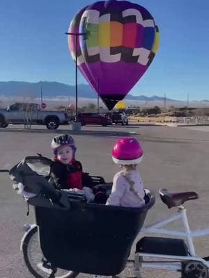 Bucket Bike Adventures! #bucketbikeadventures 🌈🙌🏼 @cribcommutepodcast @sadieebankss #cargobike #bucketbike #familybike #makememories 🎈#madsencycles