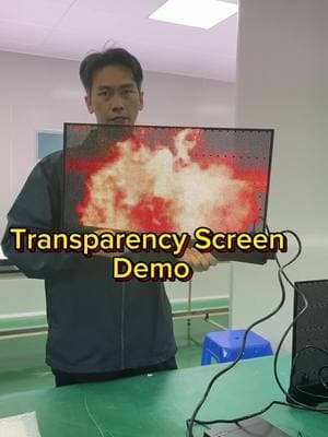 Transparency Screen#transparency #ledscreen #mediafacade#demo 