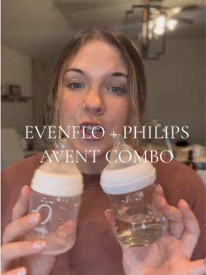 Love this combo!! Definitely a great hack if you’re wanting glass bottles but can’t find the Evenflo ones! Linked in my ltk 💃 #evenflo #philipsavent #bottlefeeding #breastfeeding #pumpingmom #ftm #firsttimemom #postpartum  