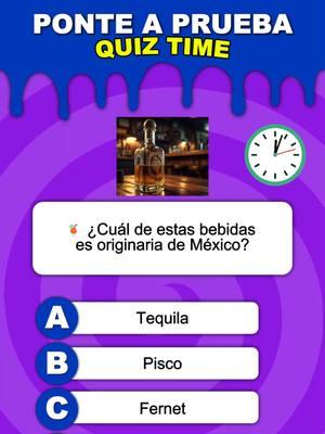 Demuestra lo aprendido🚨¿Cuántas preguntas acertaste? Escribe en los comentarios. #quiztime #quizchallenge #culturageneral #rondadeconocimientos #mexico