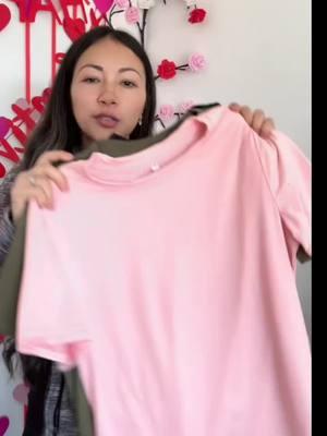 Blusas de manga corta para uso diario ##casualtshirt##womenssolidroundnecktee##tiktokshopfinds##tiktokshopvalentinesdaysale##womenstshirt##blusas