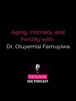 Aging changes everything—our bodies, our emotions, and yes, our intimacy. But no one really talks about how it all connects. So in today’s episode, I sat down with Dr. Oluyemisi Famuyiwa, a leading expert in reproductive endocrinology, to break down the relationship between aging, intimacy, and fertility. Whether you're wondering about conceiving later in life or keeping the spark alive in long-term relationships, this conversation is one you don’t want to miss! Hit play on your favorite podcast platform, and don’t forget to catch the full interview on YouTube! #aging #intimacyforcouples #intimacy #fertilitydoctor #fertility #fertilityawareness #hormonesupport #healthpodcast 